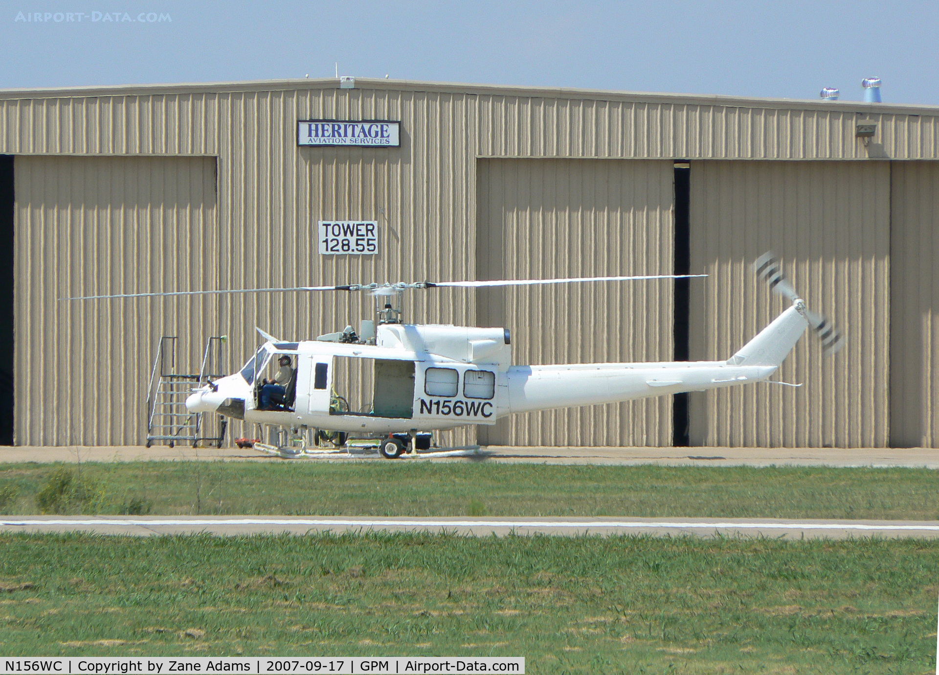 N156WC, Bell 412EP C/N 36128, At mod shop, Grand Prairie, TX