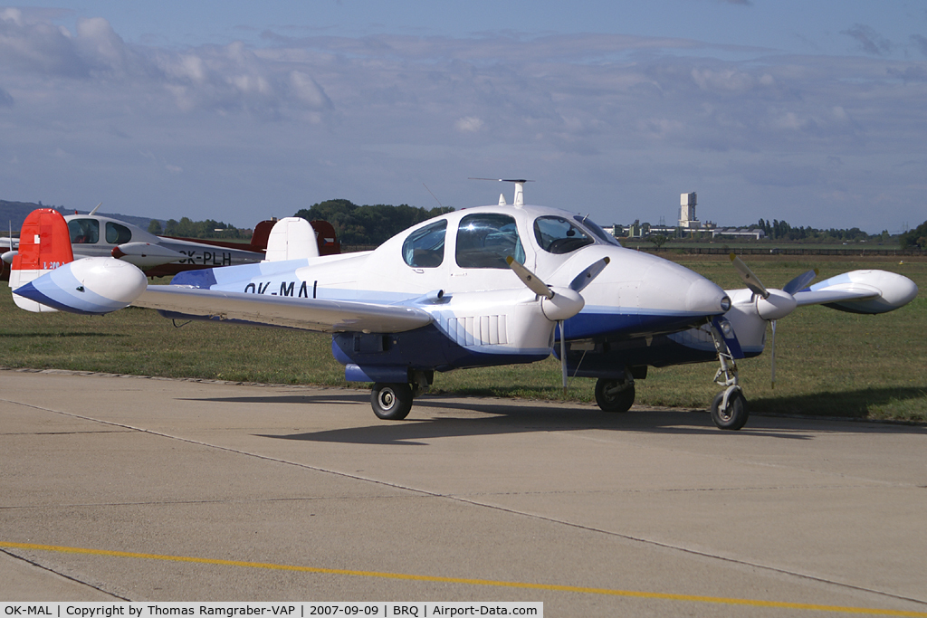OK-MAL, 1961 Let L-200A Morava C/N 170702, Blue Sky Service Let L200