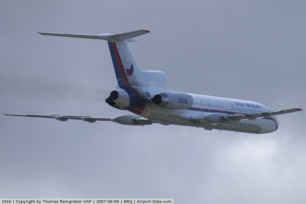 1016, 1996 Tupolev Tu-154M C/N 96A1016, Czech Republic - Air Force Tupolev 154