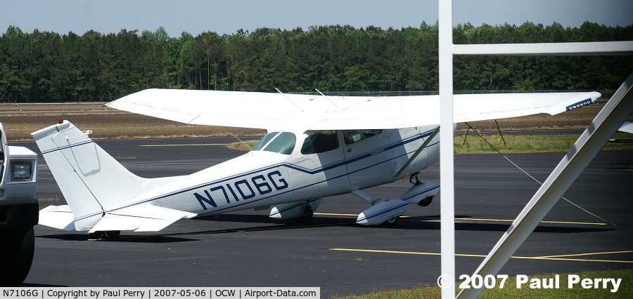 N7106G, 1969 Cessna 172K Skyhawk C/N 17258806, Just a little tail heavy