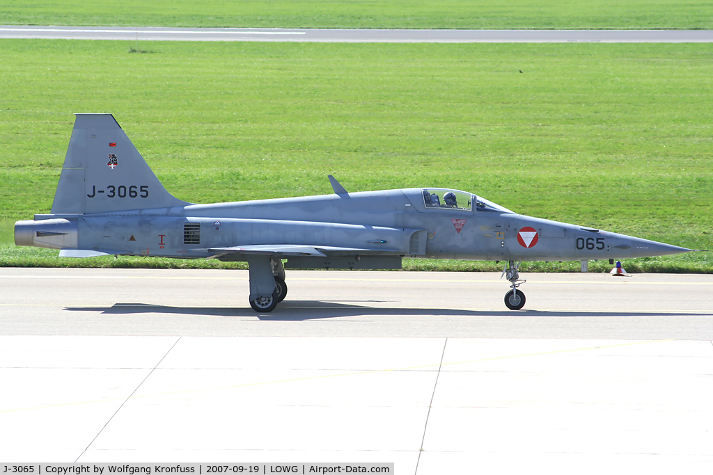 J-3065, Northrop F-5F Tiger II C/N L.3065, leased from Swiss Air Force till the Typhoons take over!