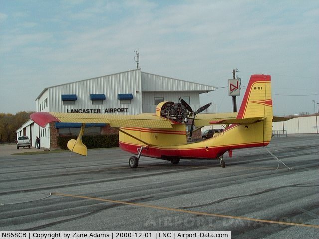 N868CB, 1947 Republic RC-3 Seabee C/N 868, On the ramp at Lancaster
