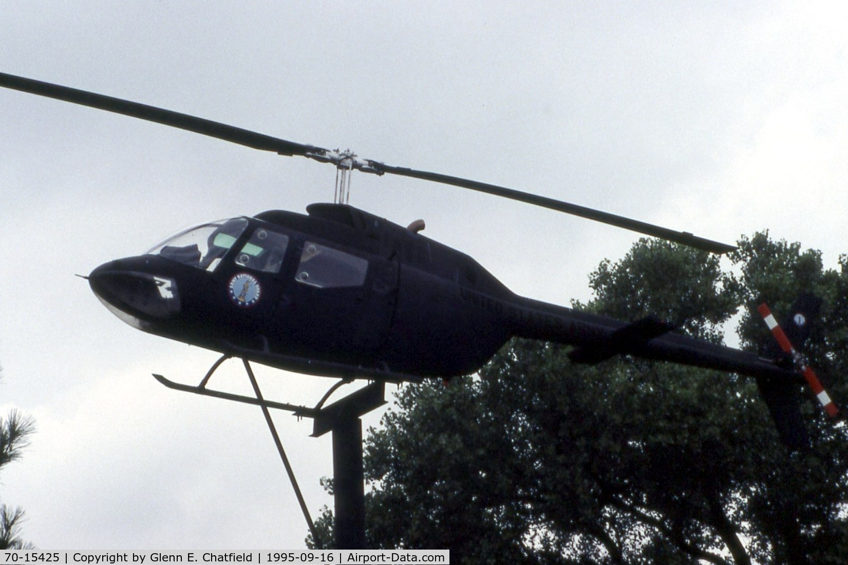 70-15425, 1970 Bell OH-58A Kiowa C/N 40976, OH-58A at the 45th Infantry Div. Museum in Oklahoma City