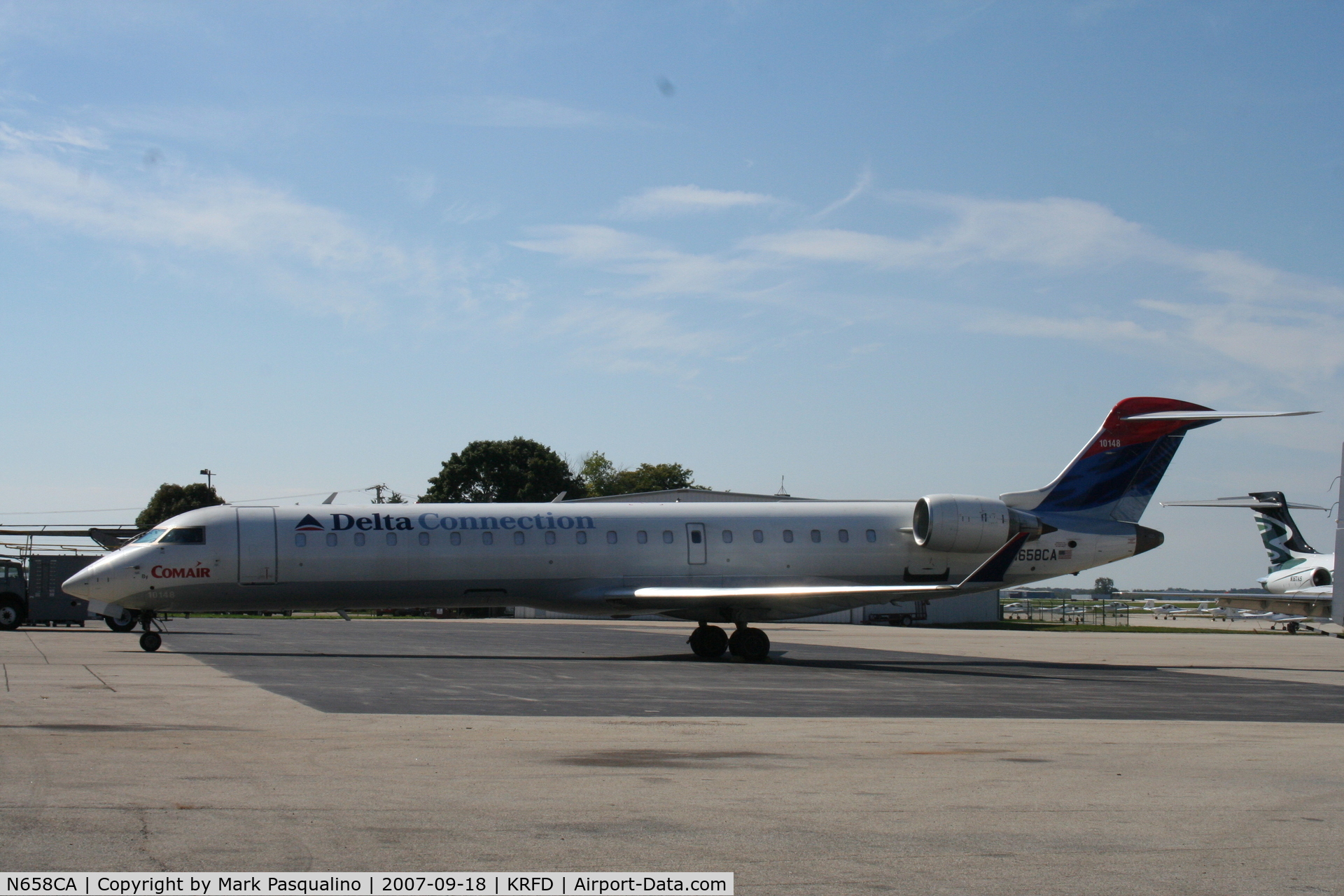 N658CA, 2004 Bombardier CRJ-700 (CL-600-2C10) Regional Jet C/N 10148, CL-600-2C10