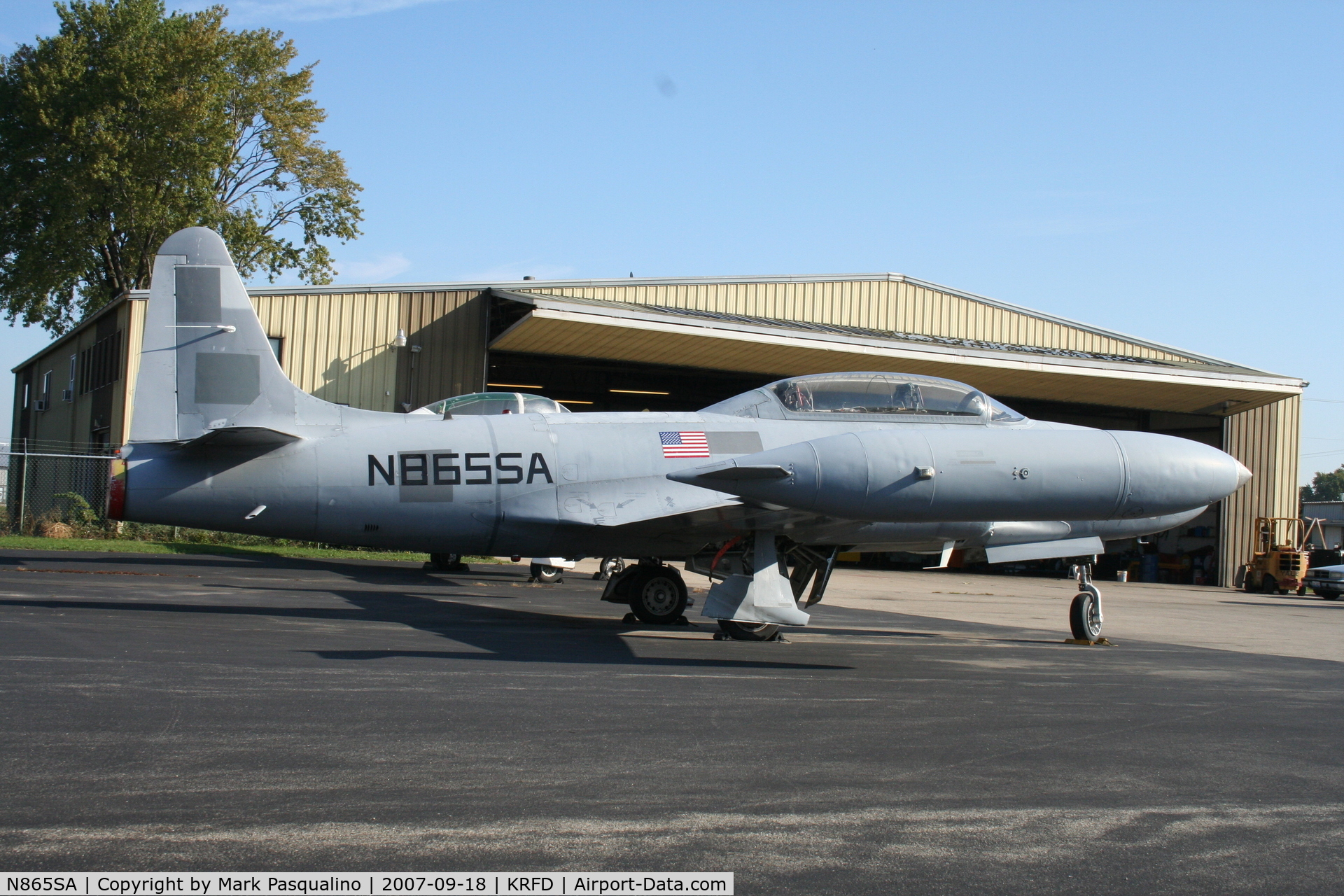 N865SA, 1957 Canadair CT-133 Silver Star 3 C/N T33-599 (133599), CT-33