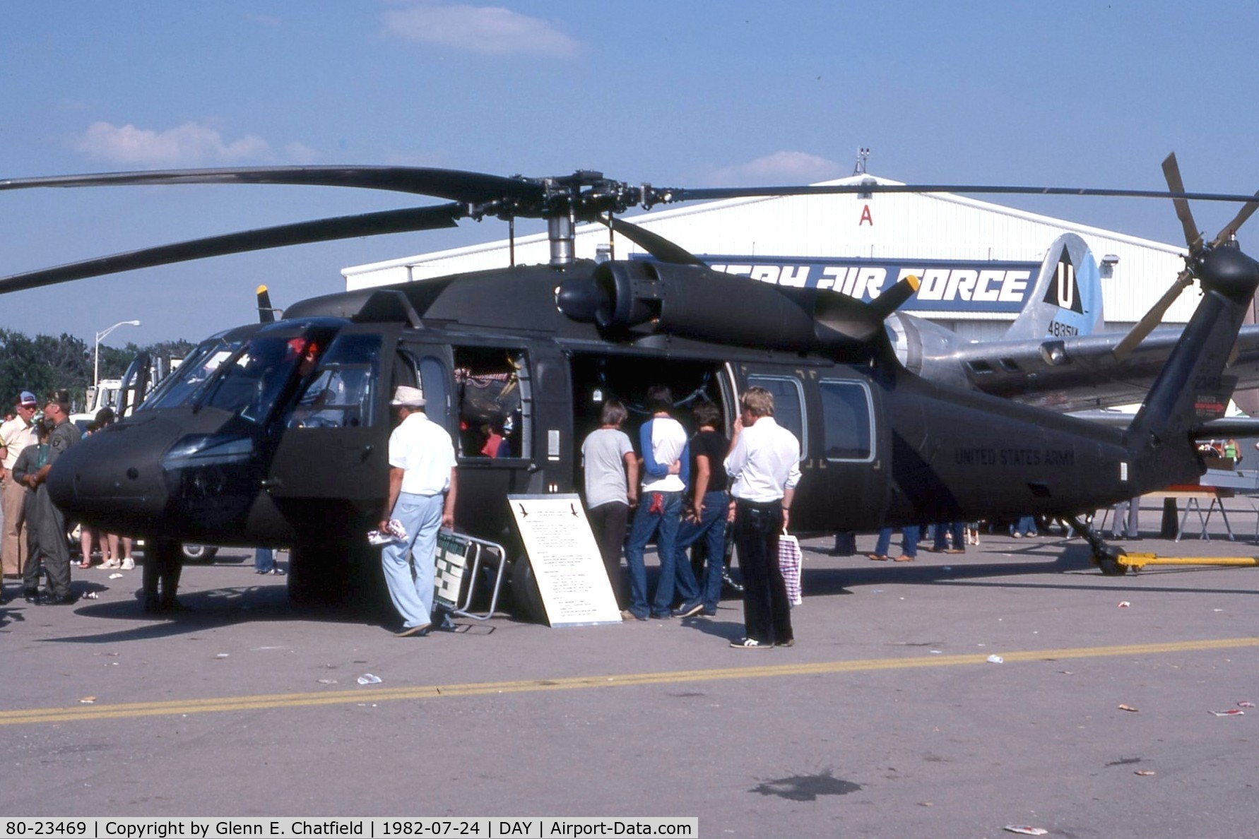 80-23469, 1980 Sikorsky UH-60A Black Hawk C/N 70.227, UH-60A at the Dayton International Air Show