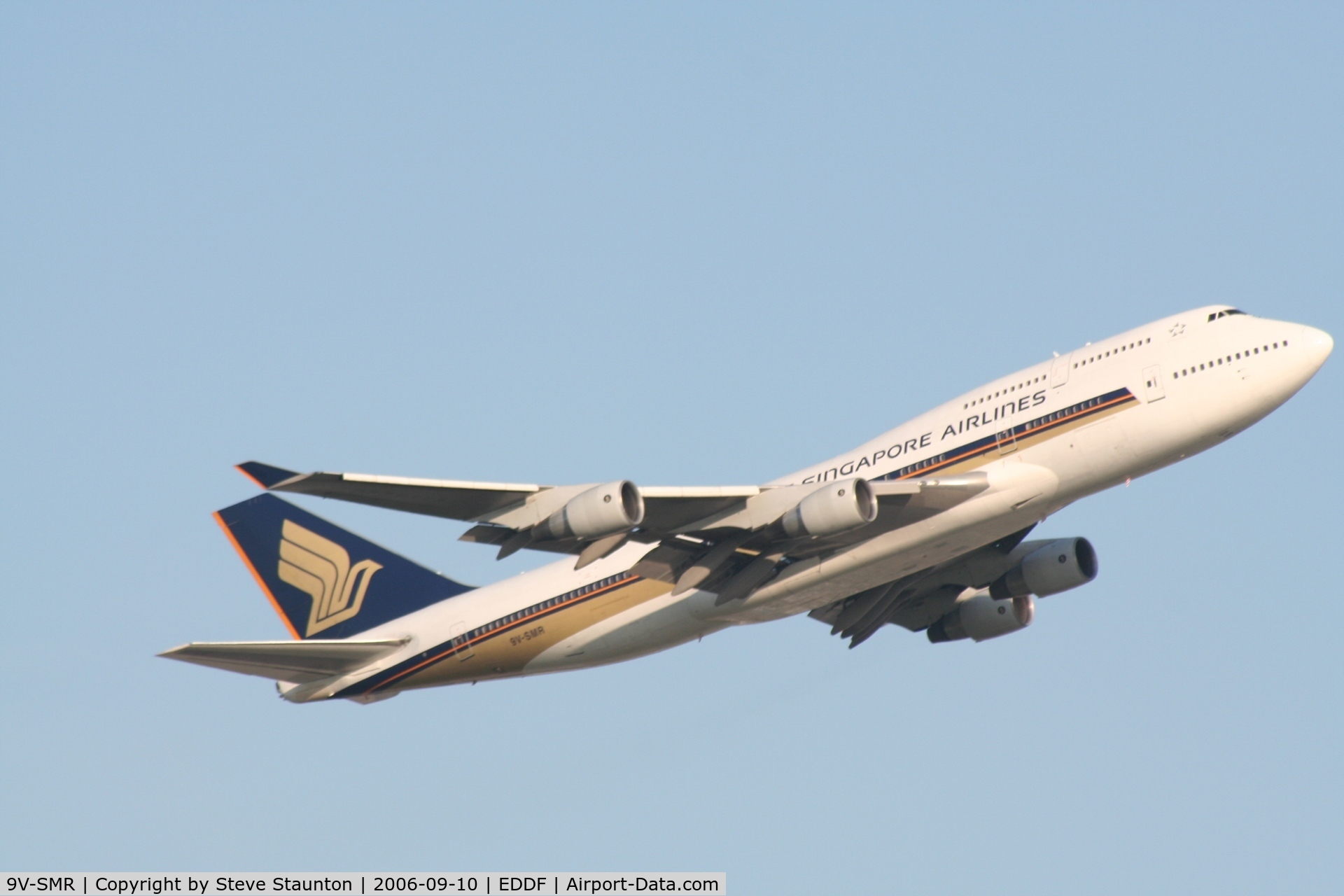 9V-SMR, 1993 Boeing 747-412BCF C/N 27133, Taken at Frankfurt September 2006