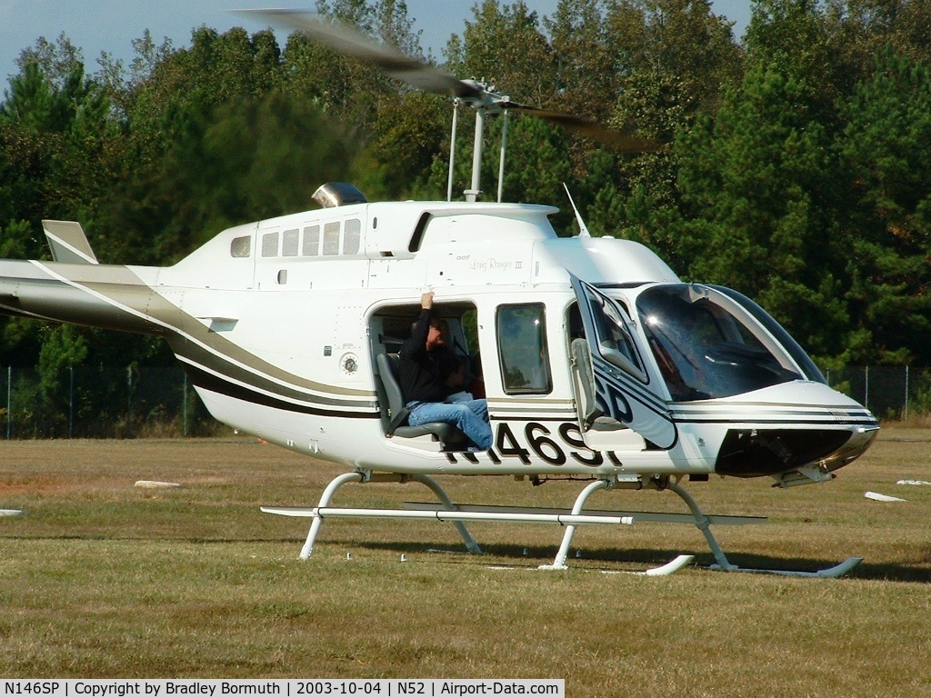 N146SP, 1991 Bell 206L-3 LongRanger III C/N 51490, Giving rides at the JAARS open house in 2003.