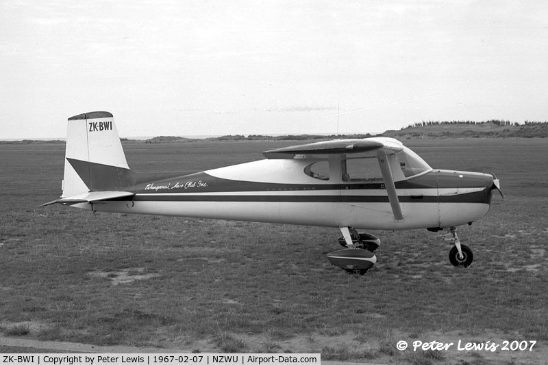 ZK-BWI, Cessna 150 C/N 17507, Wanganui AC