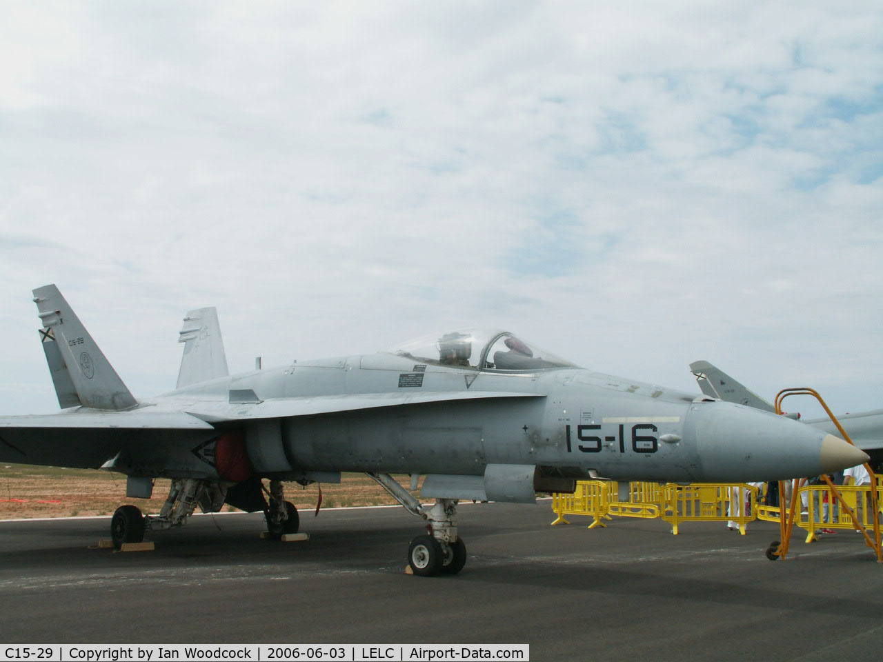 C15-29, McDonnell Douglas EF-18A Hornet C/N 0610/A516, McDonnell-Douglas EF-18A/Spanish AF/San Javier,Murcia