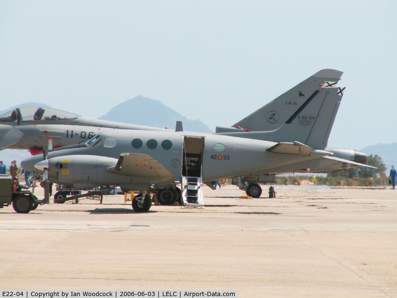 E22-04, Beech C90 King Air C/N LJ-603, Beech C90/San Javier,Murcia.