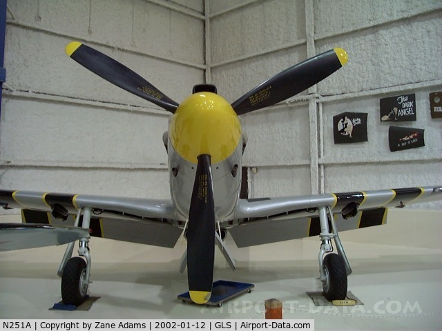 N251A, 1942 North American A-36A Apache C/N 42-83731, In the Lone Star Flight Museum 2002