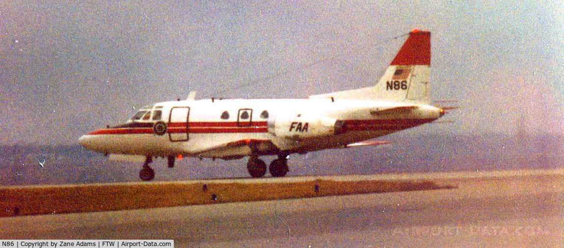 N86, 1994 Canadair Challenger 601-3R (CL-600-2B16) C/N 5167, FAA Sabreliner @ 1979