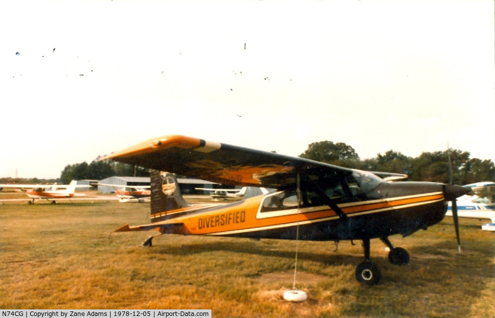N74CG, 1974 Cessna 180J C/N 18052403, Registered as C-FHIF 