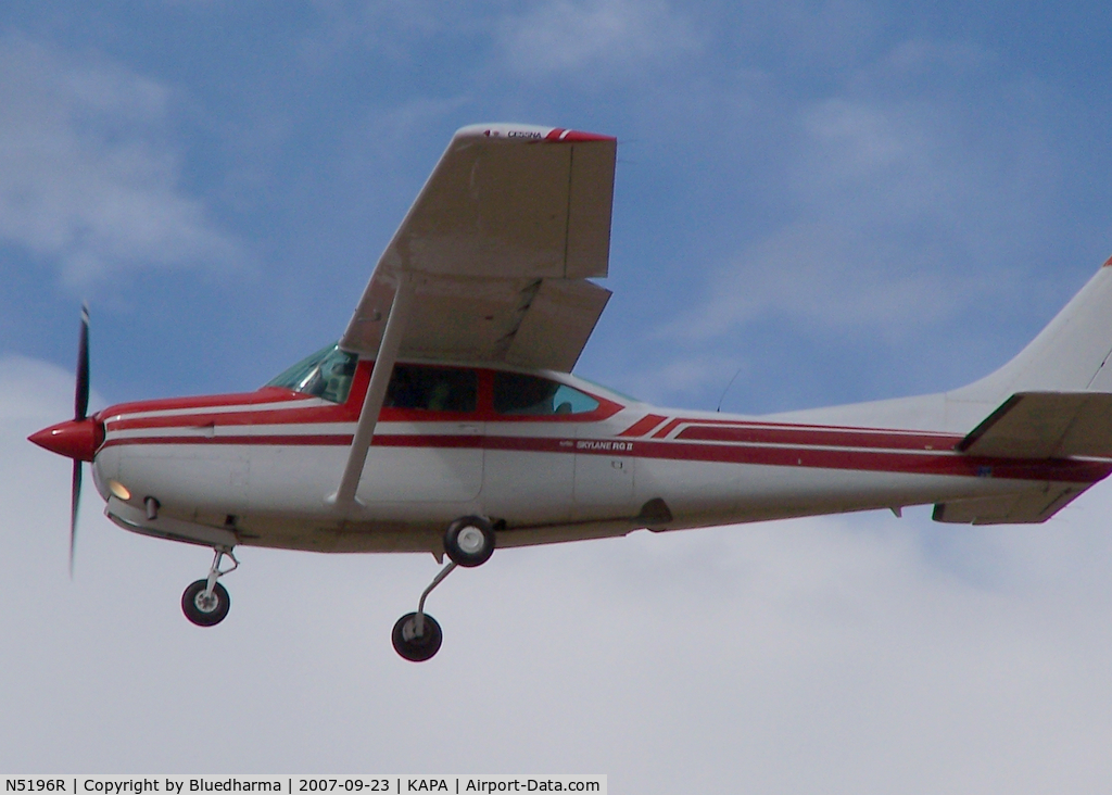N5196R, 1978 Cessna TR182 Turbo Skylane RG C/N R18200640, Touch and Go