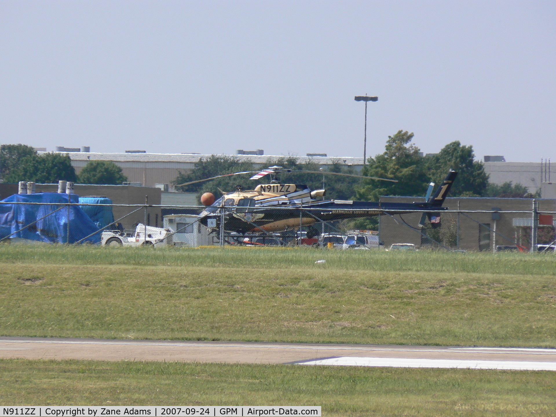N911ZZ, Eurocopter AS-350B-3 Ecureuil Ecureuil C/N 4205, At Eurocopter, Grand Prairie, TX - Bernalillo County, NM Sheriff