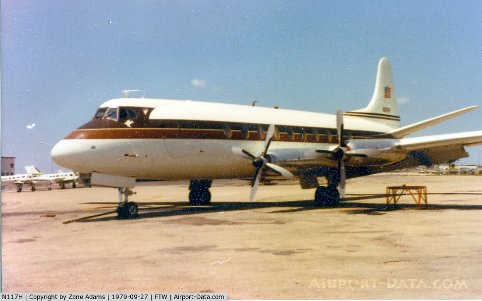 N117H, 1979 Mitsubishi MU-2B-60 Marquise C/N 751SA, Vickers 744 Viscount - Copeland Evangelistic Association