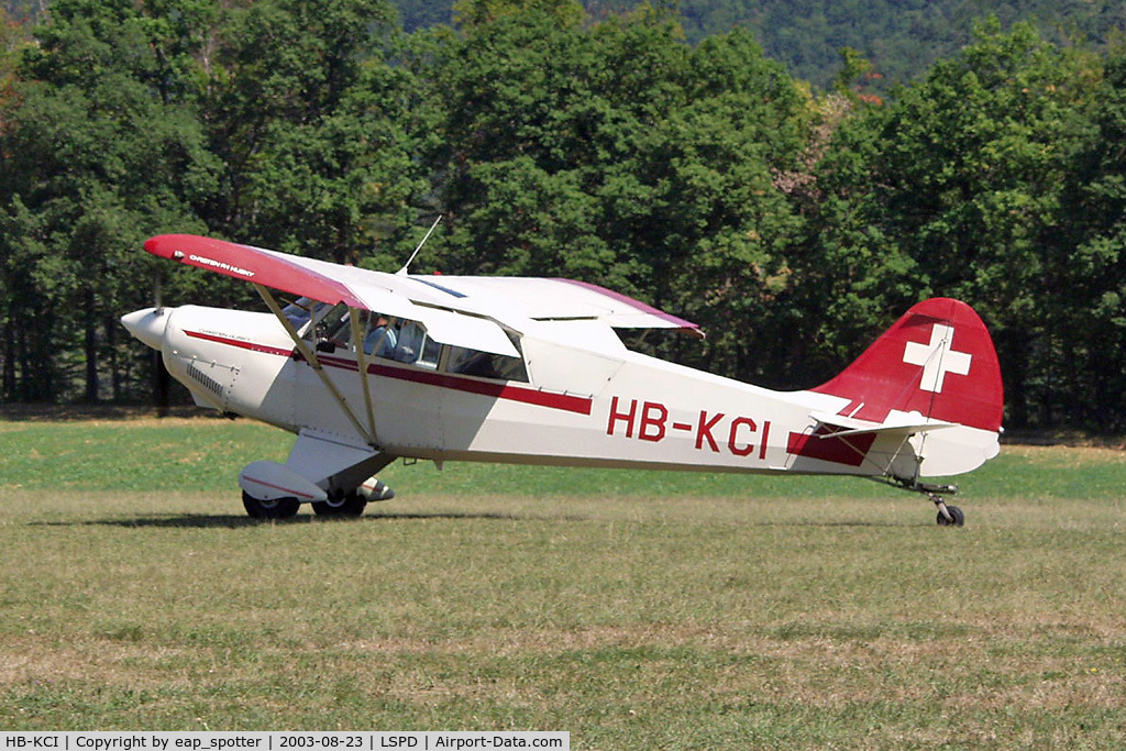 HB-KCI, 1989 Aviat A-1 Husky C/N 1079, airdisplay 2003 Dittingen