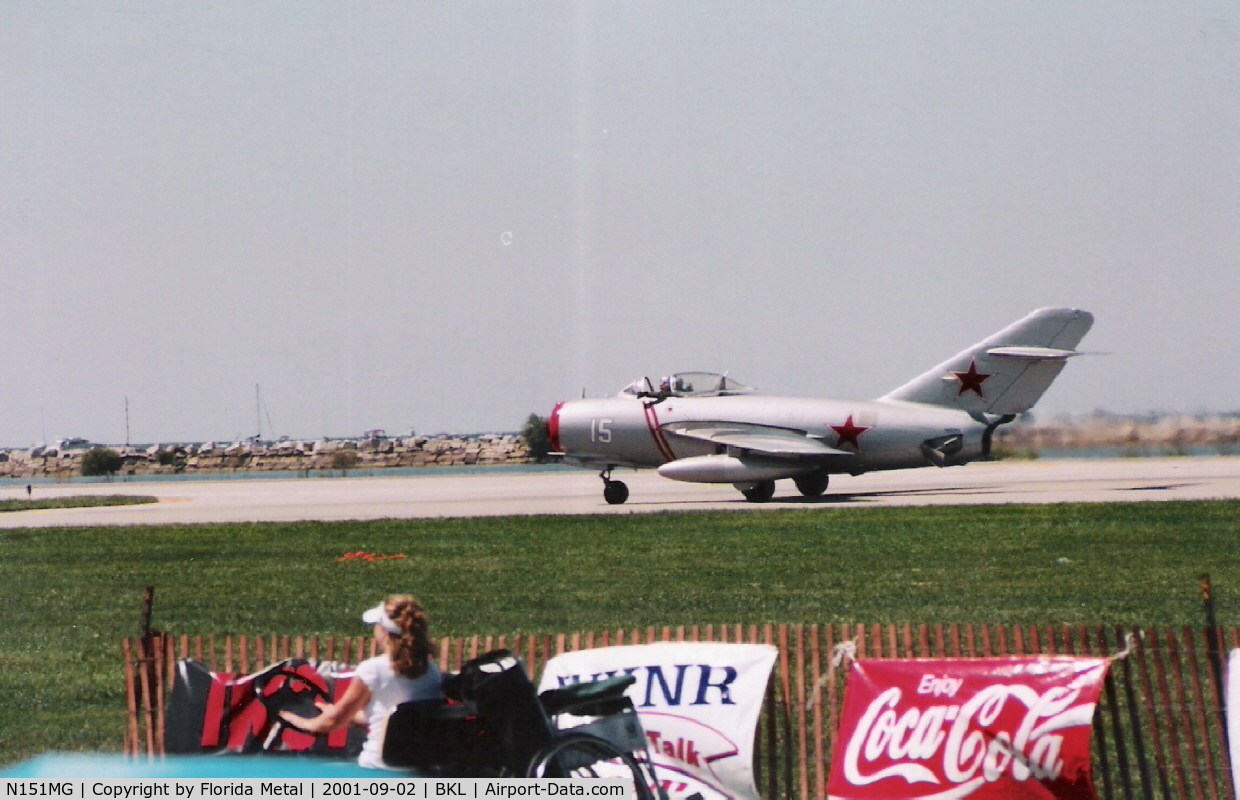 N151MG, 1956 Mikoyan-Gurevich MiG-15UTI C/N 622022, Mig-15