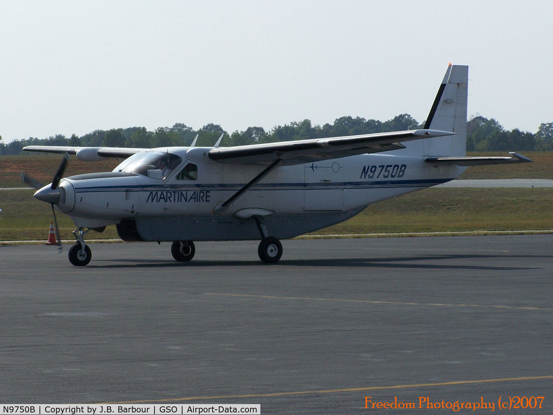 N9750B, 1988 Cessna 208B Grand Caravan C/N 208B0100, N/A