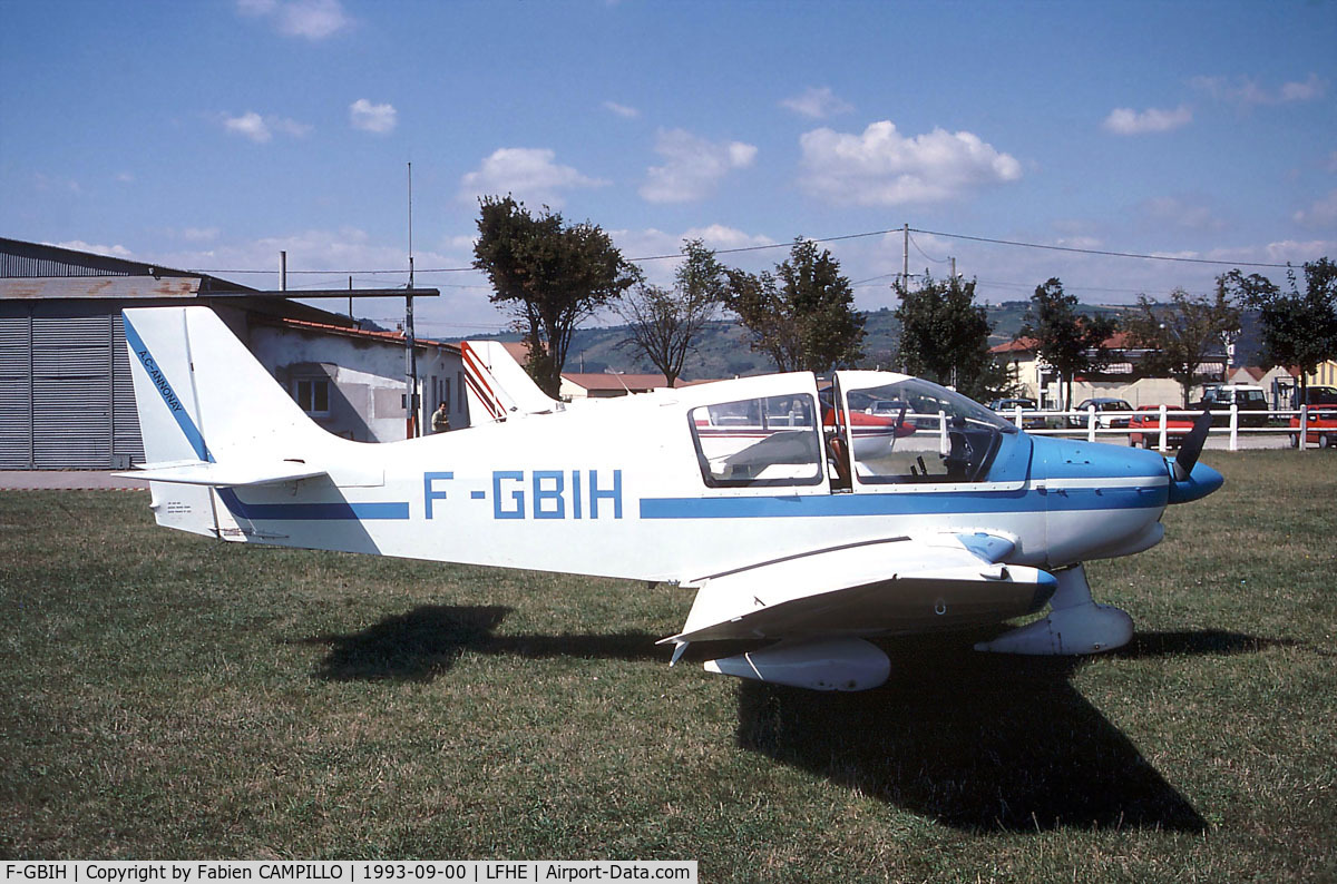F-GBIH, Robin DR-400-160 Chevalier C/N 1327, Roman - St Paul