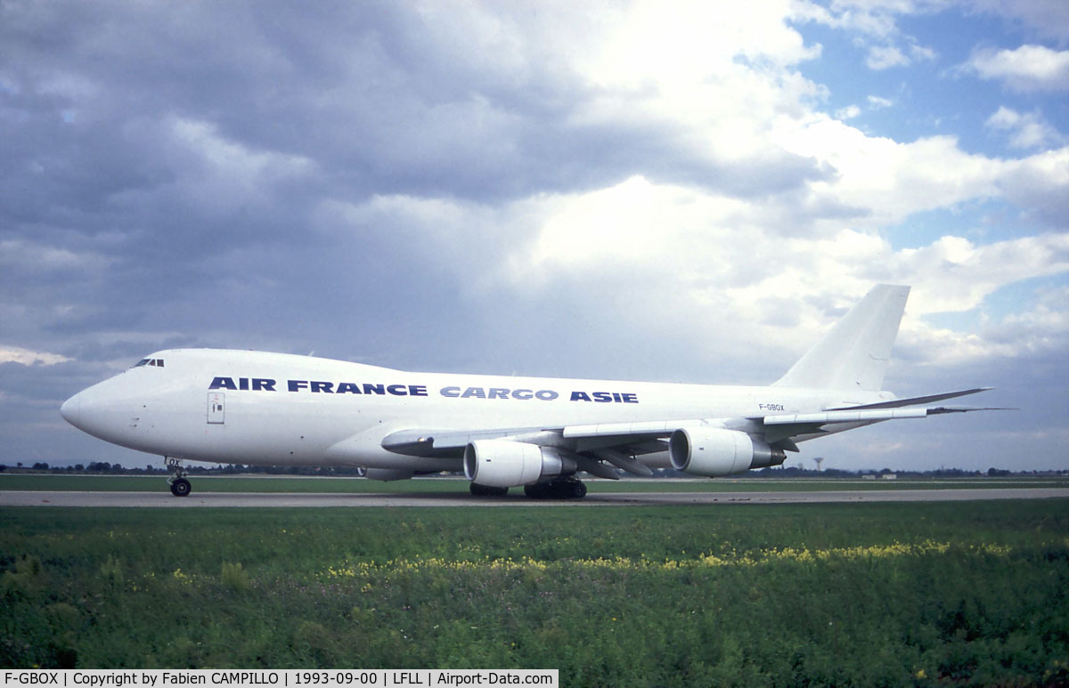F-GBOX, 1979 Boeing 747-2B3F/SCD C/N 21835, Air France Cargo Asie