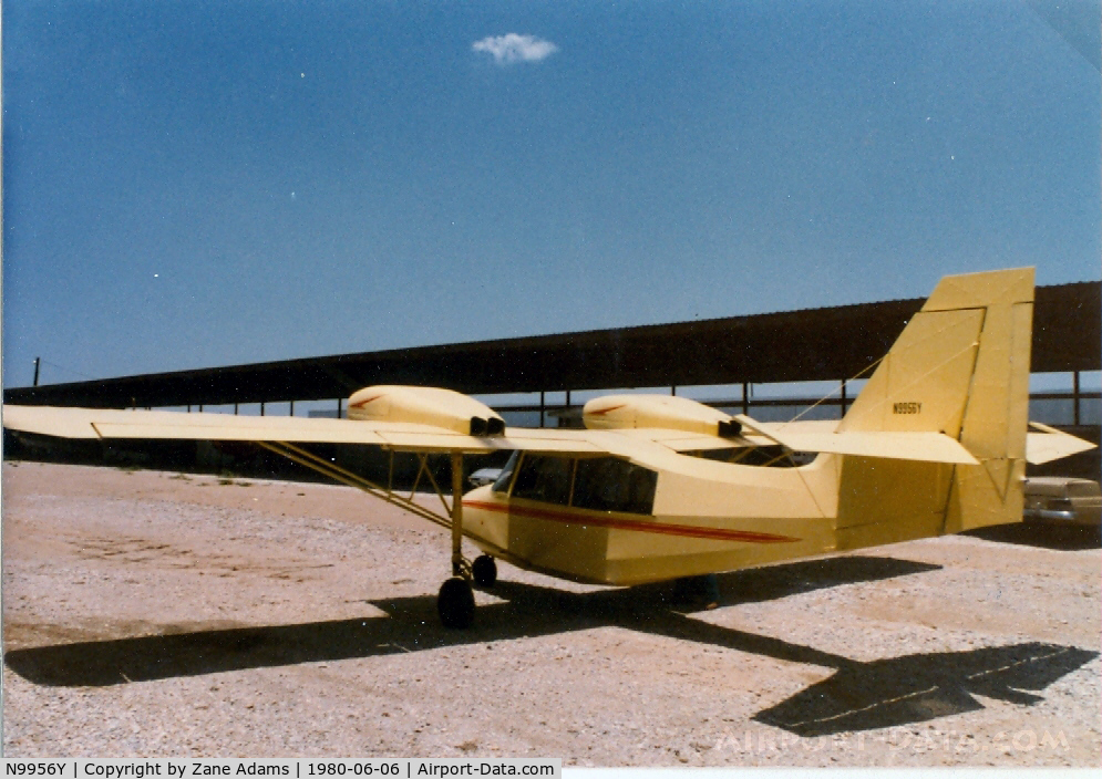 N9956Y, 1963 Champion 402 C/N 402-14, At former Mangham Airport, North Richland Hills, TX