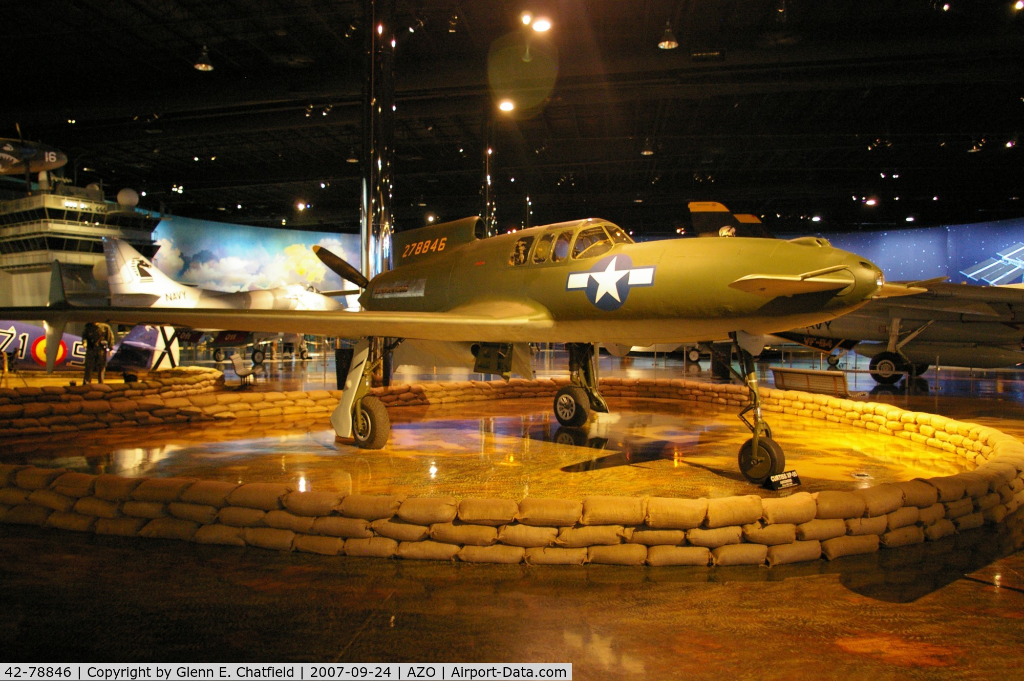 42-78846, 1943 Curtiss XP-55 Ascender C/N Not found 42-78846, The Ascender at the Air Zoo