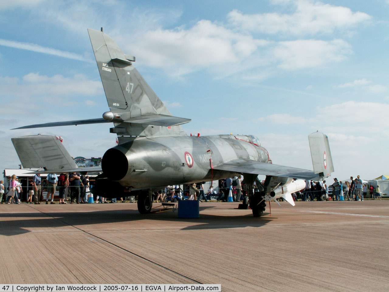 47, Dassault Super Etendard C/N 47, Super Etendard/French Navy/Fairford 2005
