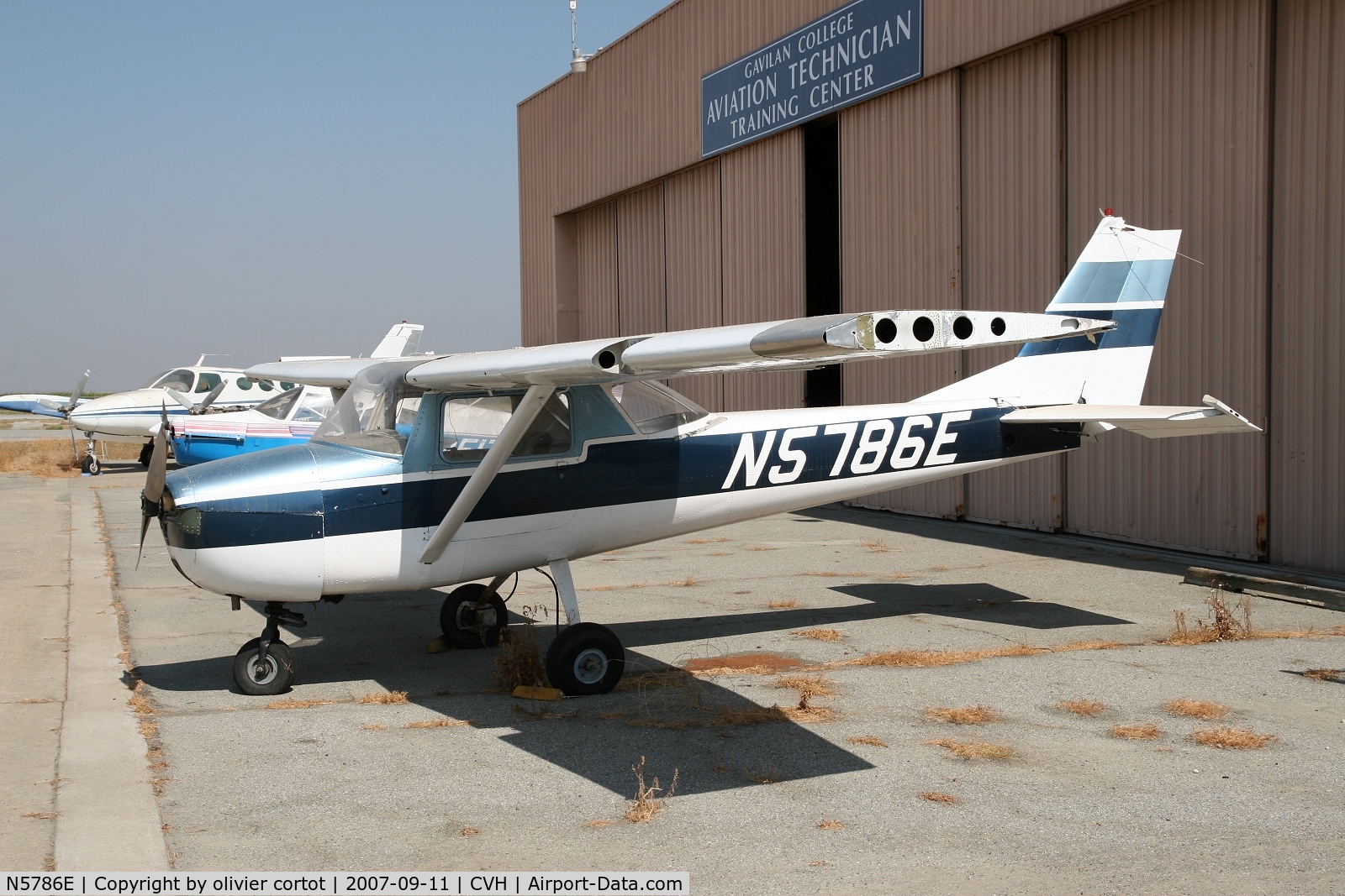 N5786E, 1959 Cessna 150 C/N 17286, not airworthy