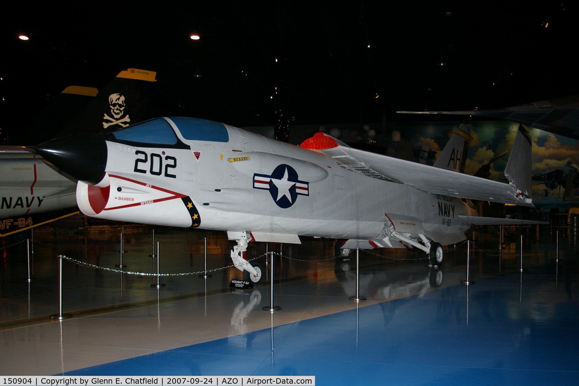 150904, Vought F-8J Crusader C/N 254E, At the Kalamazoo Air Zoo