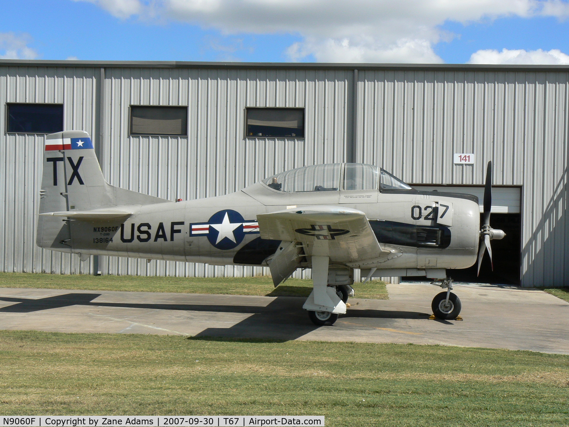 N9060F, 1957 North American T-28B Trojan C/N 200-235 (138164), Hicks Field - Ft. Worth, TX