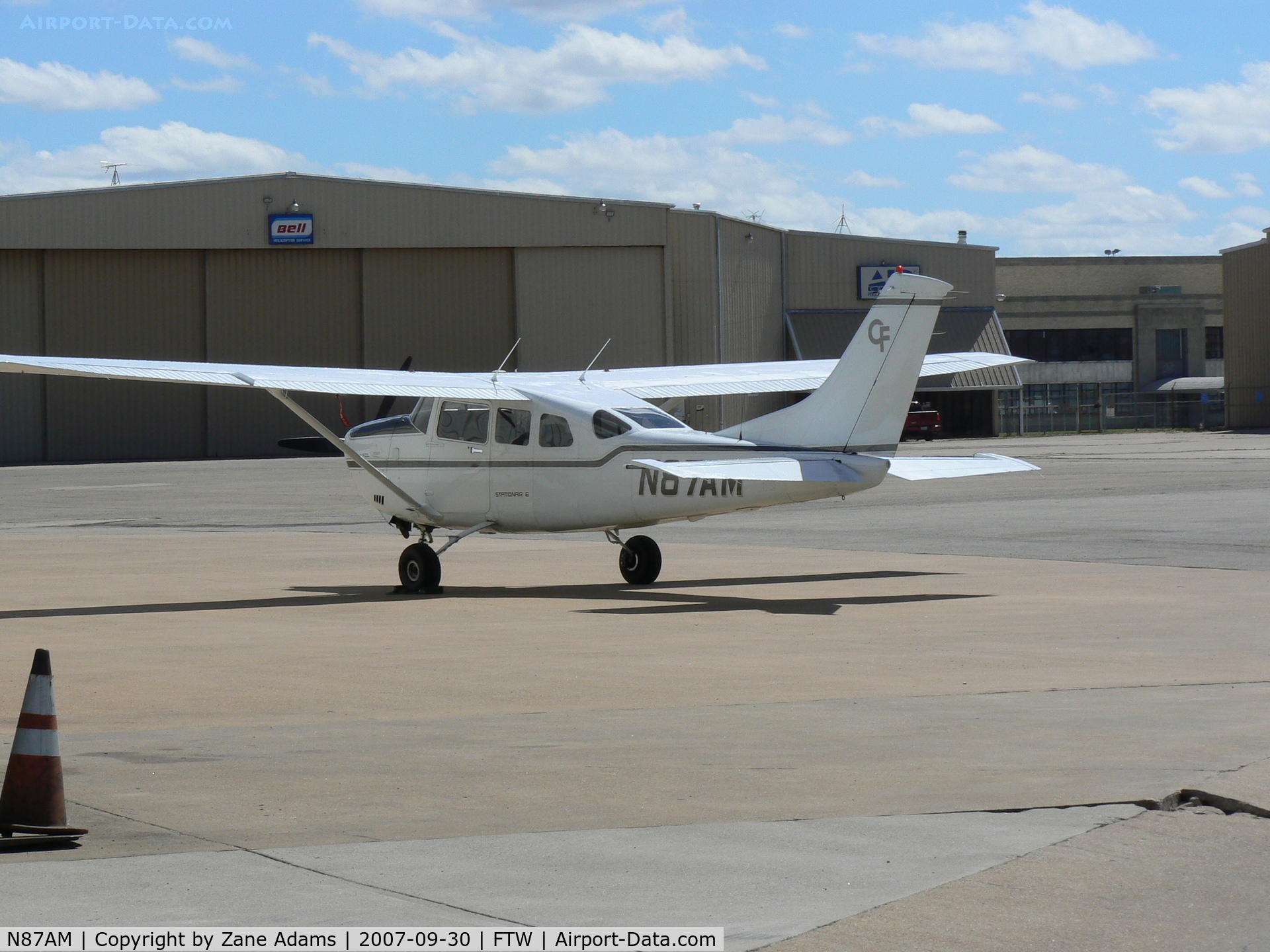 N87AM, 1985 Cessna U206G Stationair C/N U20606888, On the ramp at Meacham Field