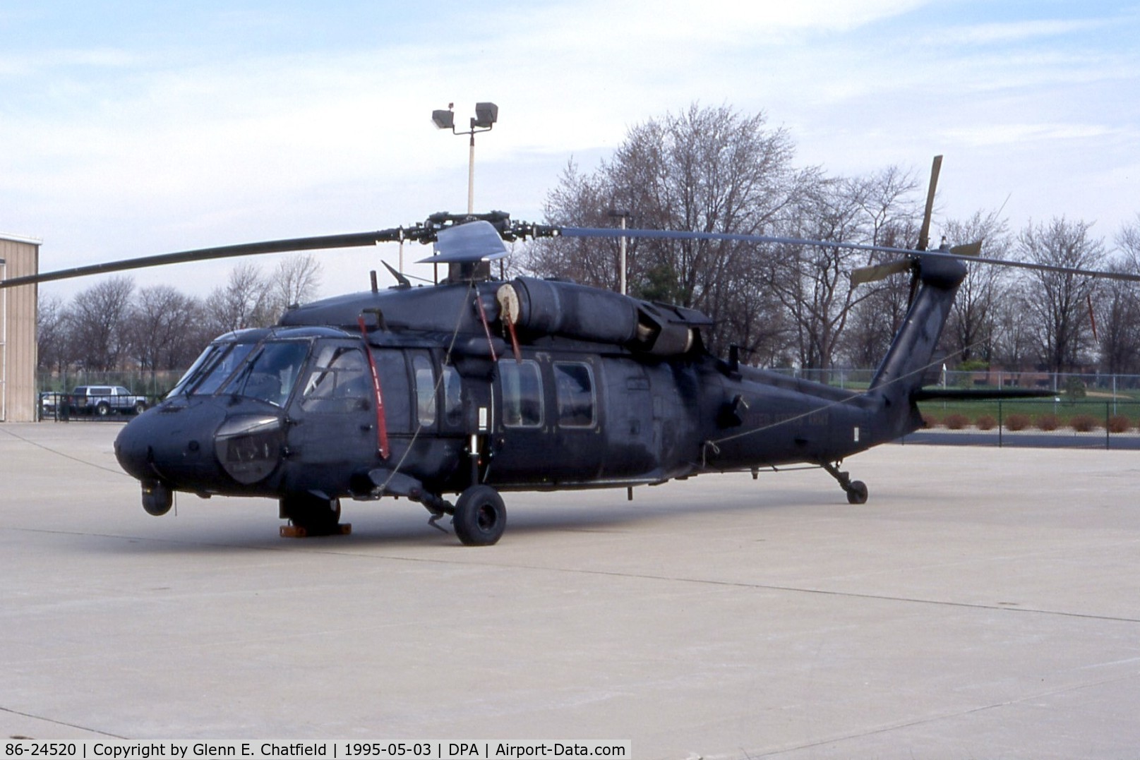86-24520, 1986 Sikorsky MH-60A Black Hawk C/N 70-1020, MH-60A