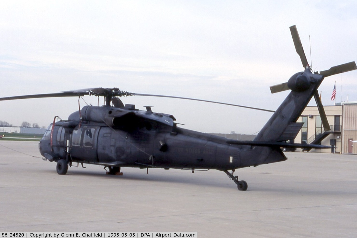 86-24520, 1986 Sikorsky MH-60A Black Hawk C/N 70-1020, MH-60A