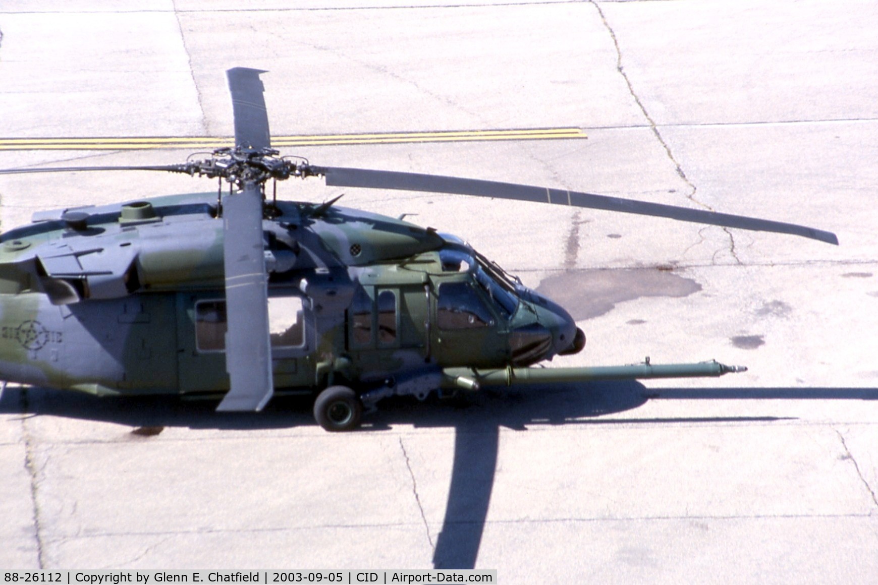 88-26112, 1989 Sikorsky HH-60G Pave Hawk C/N 70-1310, Pave Hawk passing through