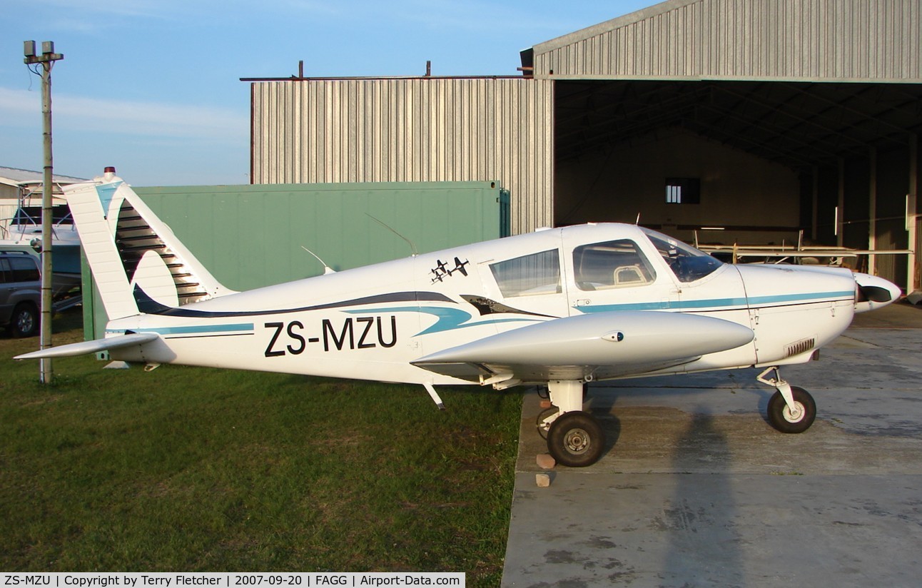 ZS-MZU, Piper PA-28-180 C/N 28-2891, Pa28-180