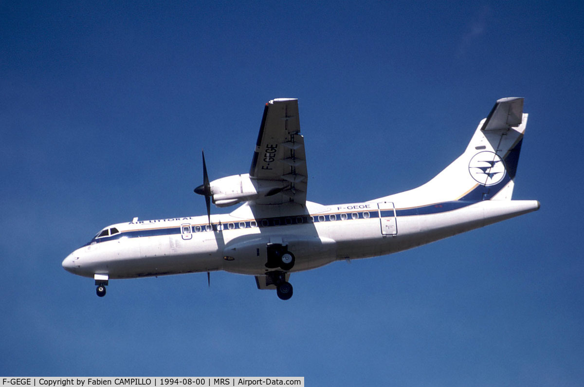 F-GEGE, 1985 ATR 42-320 C/N 003, Air Littoral