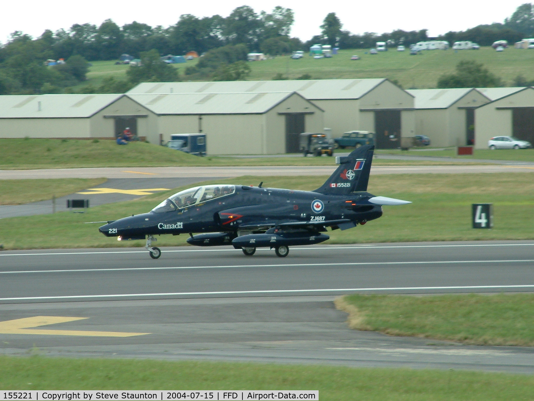 155221, 2001 BAe Systems CT-155 Hawk C/N IT030/717, Royal International Air Tattoo 2004