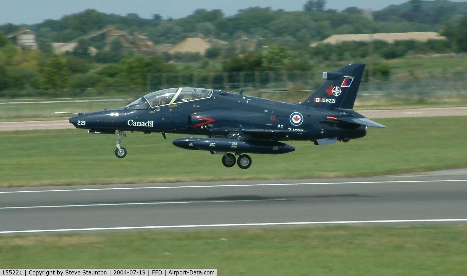 155221, 2001 BAe Systems CT-155 Hawk C/N IT030/717, Royal International Air Tattoo 2004