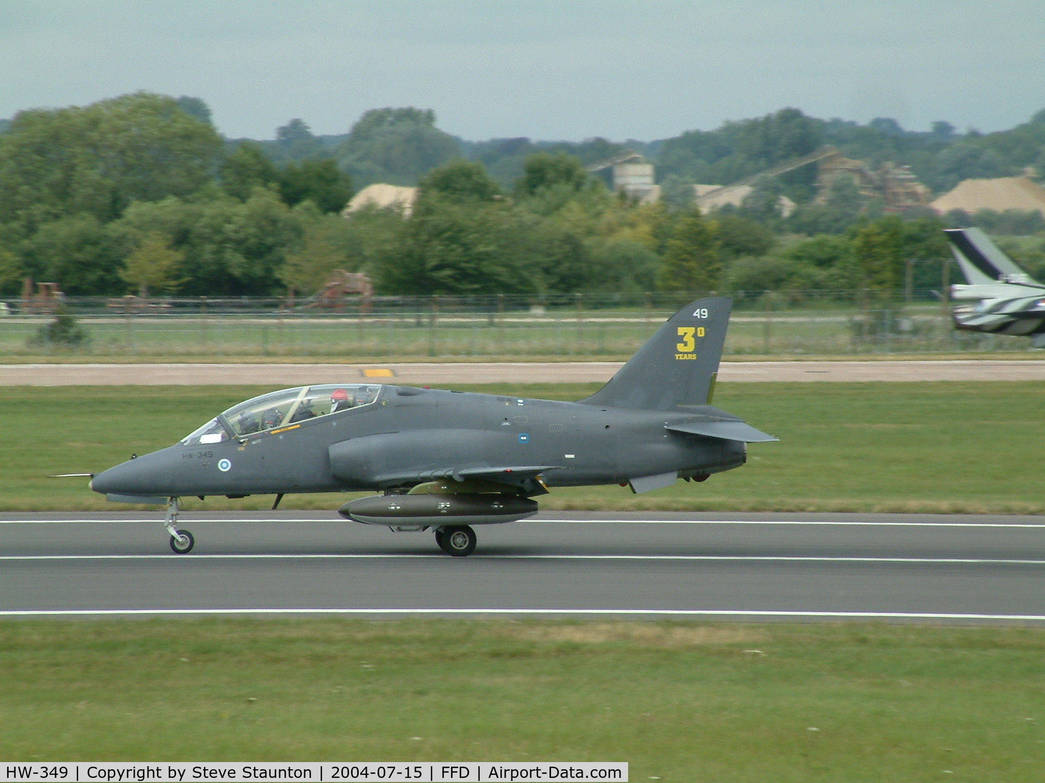 HW-349, 1993 British Aerospace Hawk Mk.51 C/N 312246, Royal International Air Tattoo 2004