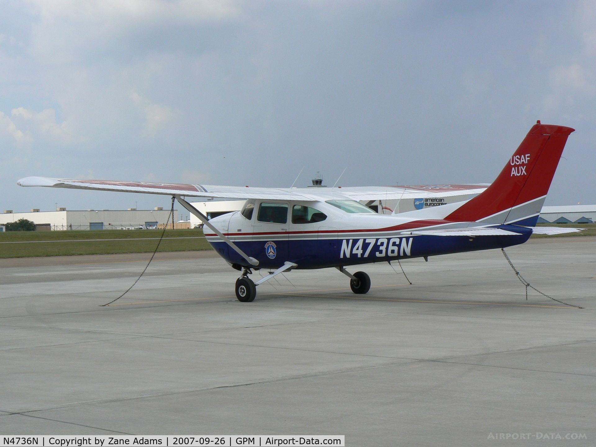 N4736N, 1980 Cessna 182Q Skylane C/N 18267315, Civil Air Patrol Paint