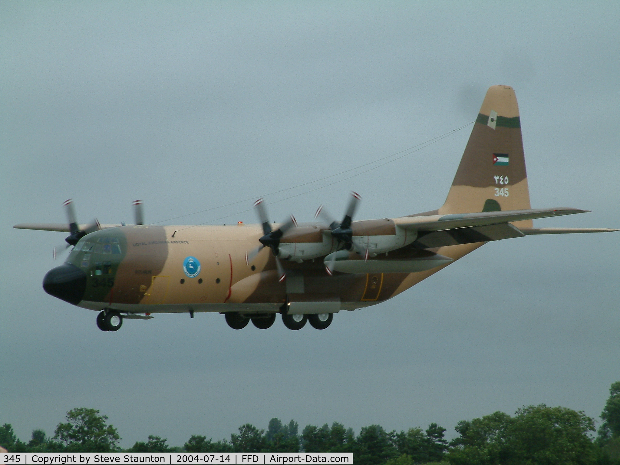 345, 1979 Lockheed C-130H Hercules C/N 382-4813, Royal International Air Tattoo 2004