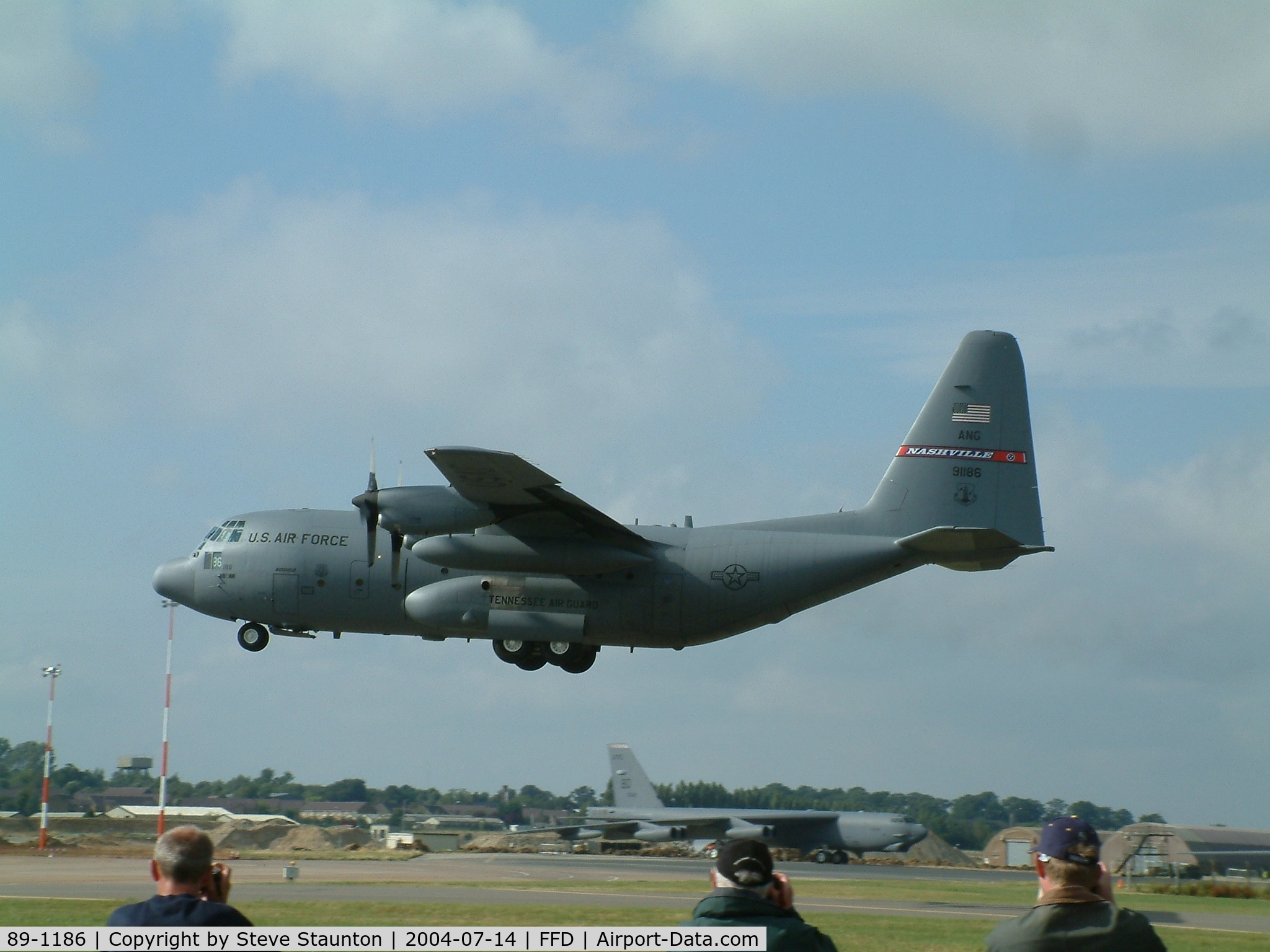 89-1186, 1989 Lockheed C-130H Hercules C/N 382-5195, Royal International Air Tattoo 2004