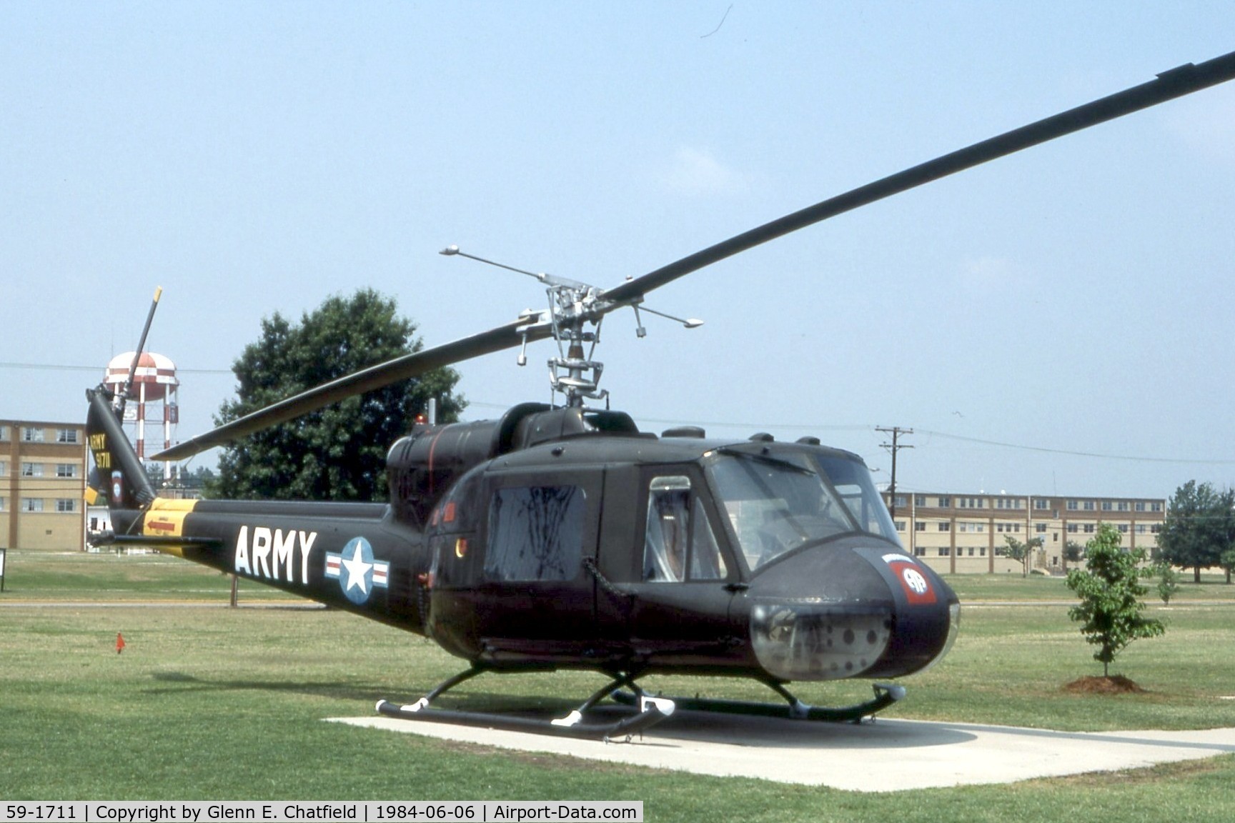 59-1711, 1959 Bell UH-1A Iroquois C/N 170, UH-1A at the 82nd Airborne Division Museum, Ft. Bragg, NC