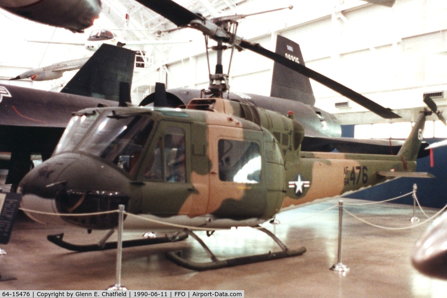 64-15476, 1964 Bell UH-1P Iroquois C/N 7026, UH-1P at the National Museum of the U.S. Air Force