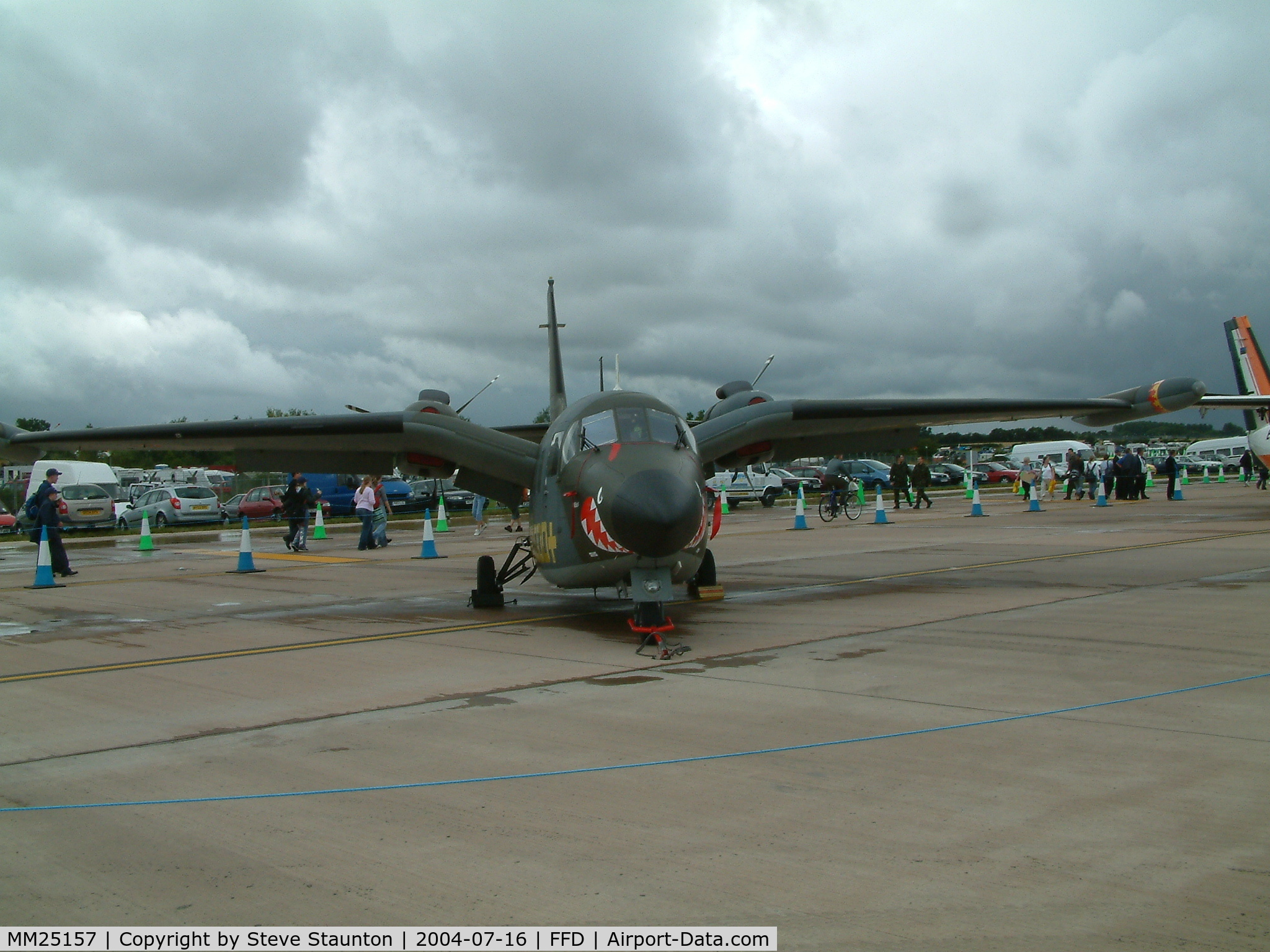 MM25157, Piaggio P.166DL-3APH C/N 479 / 125, Royal International Air Tattoo 2004