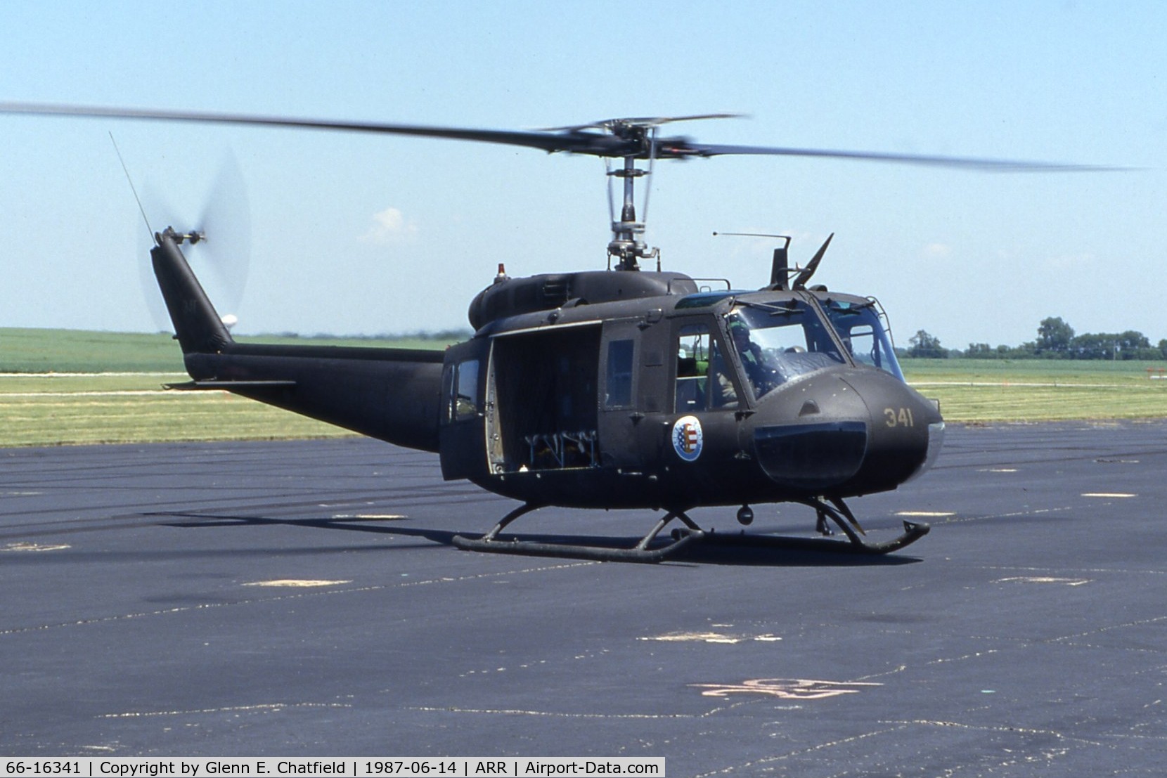 66-16341, 1966 Bell UH-1H Iroquois C/N 8535, UH-1H 66-16341 during an open house