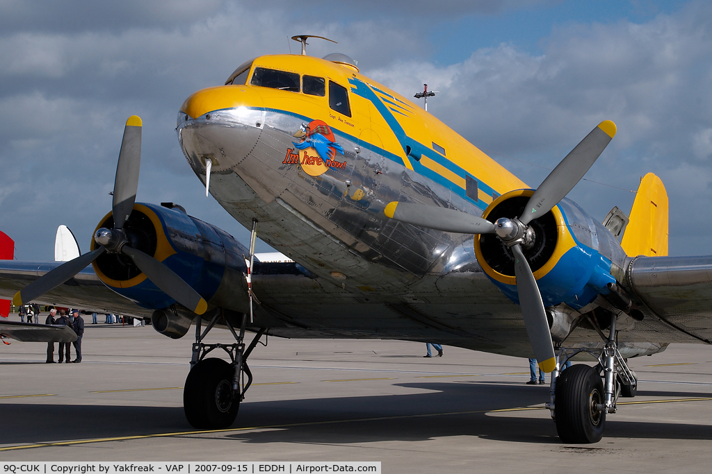 9Q-CUK, 1945 Douglas C-47B Skytrain C/N 16697, DC3