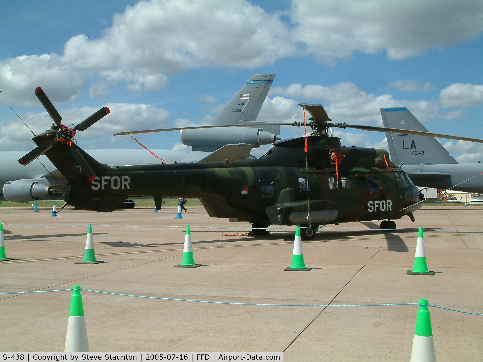 S-438, Eurocopter AS-532U2 Cougar C/N 2438, Royal International Air Tattoo 2005